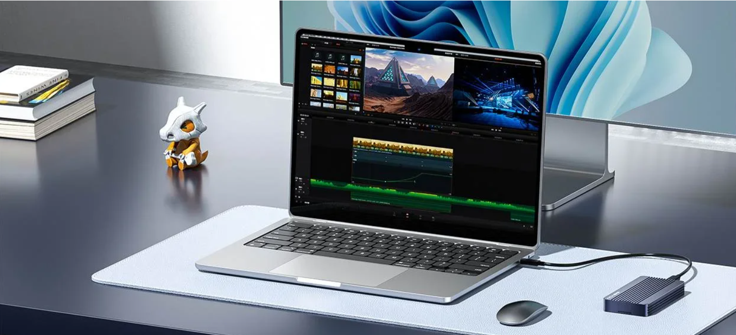 M.2 NVMe SSD Behuizing Thunderbolt 3 – 40Gbps High-Speed Case