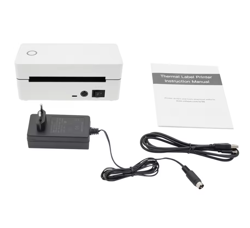 Thermische Labelprinter 4x6 – Bluetooth en USB Verzendprinter 203 DPI