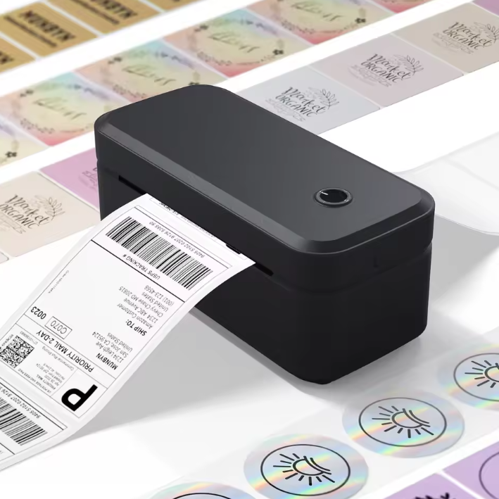 Draagbare Thermische Labelprinter 4x6 – Bluetooth Verzendprinter