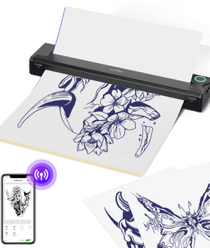 Draadloze Tattoo Stencil Printer – Thermisch en Bluetooth