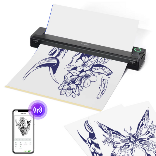 Draadloze Tattoo Stencil Printer – Thermisch en Bluetooth