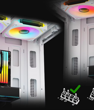 ARGB PC Case Fan 120mm – Stille Koeling met RGB Verlichting