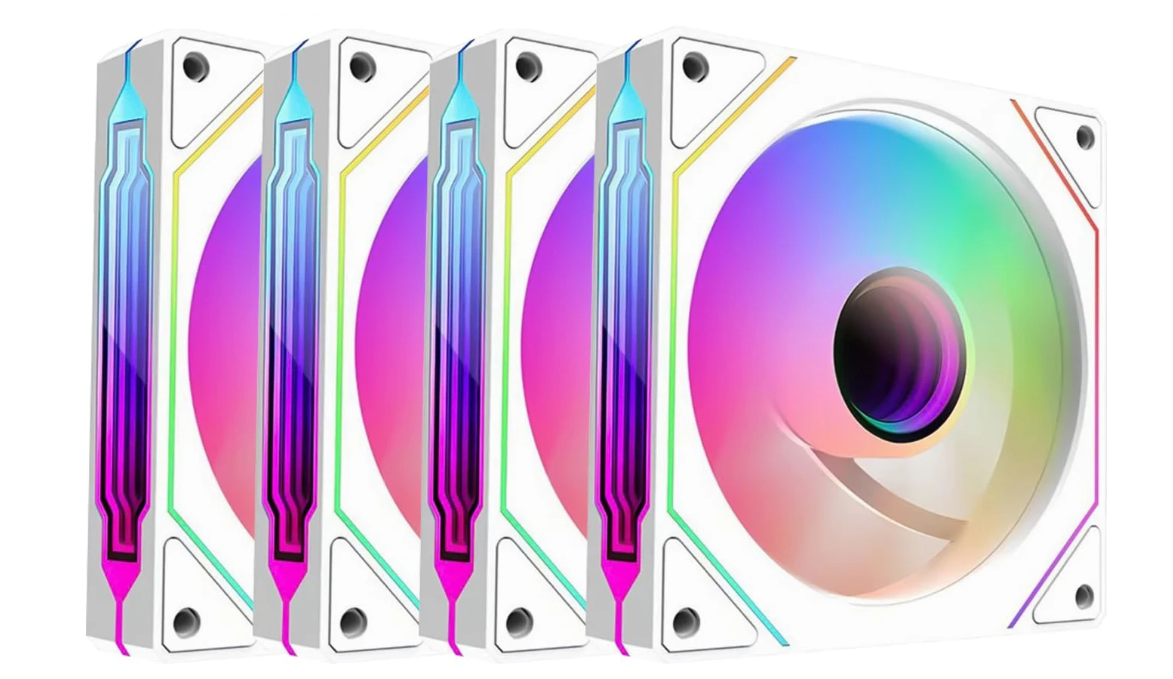 ARGB PC Case Fan 120mm – Stille Koeling met RGB Verlichting