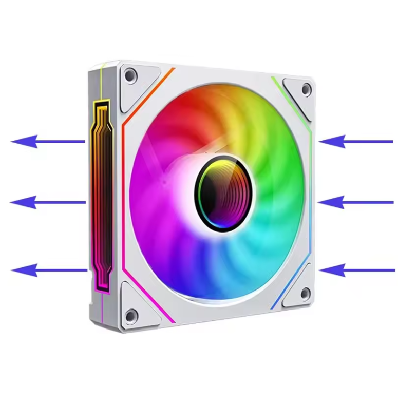 ARGB PC Case Fan 120mm – Stille Koeling met RGB Verlichting