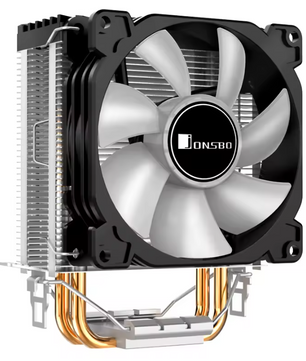 RGB CPU Tower Koeler – 2 Heatpipes en Stille 92mm Fan