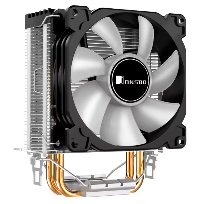 RGB CPU Tower Koeler – 2 Heatpipes en Stille 92mm Fan