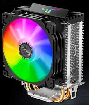 RGB CPU Tower Koeler – 2 Heatpipes en Stille 92mm Fan