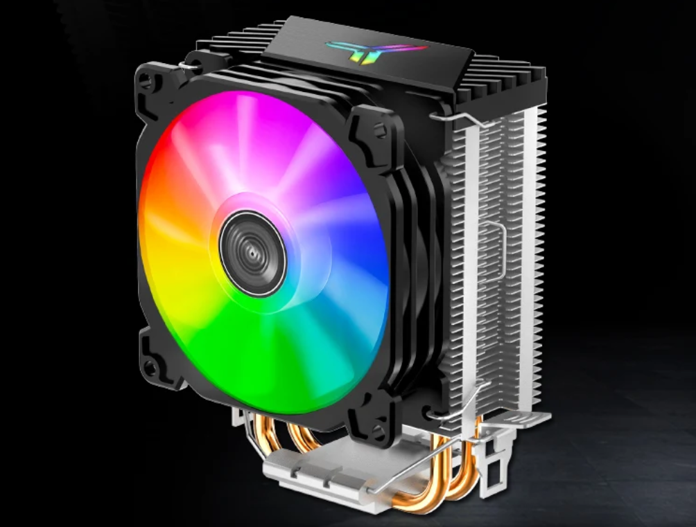 RGB CPU Tower Koeler – 2 Heatpipes en Stille 92mm Fan