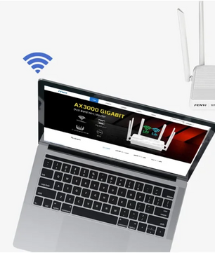 AX3000 WiFi 6 Repeater – Dual Band Mesh Range Extender met Gigabit Poorten