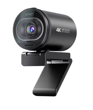 4K Webcam 60FPS – Autofocus Streaming Camera met Microfoon