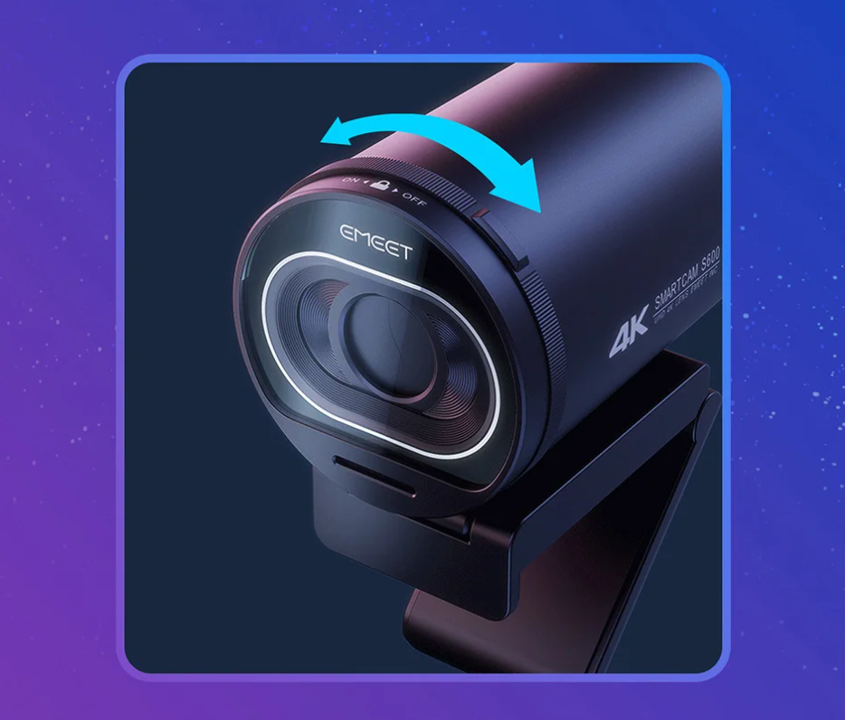 4K Webcam 60FPS – Autofocus Streaming Camera met Microfoon