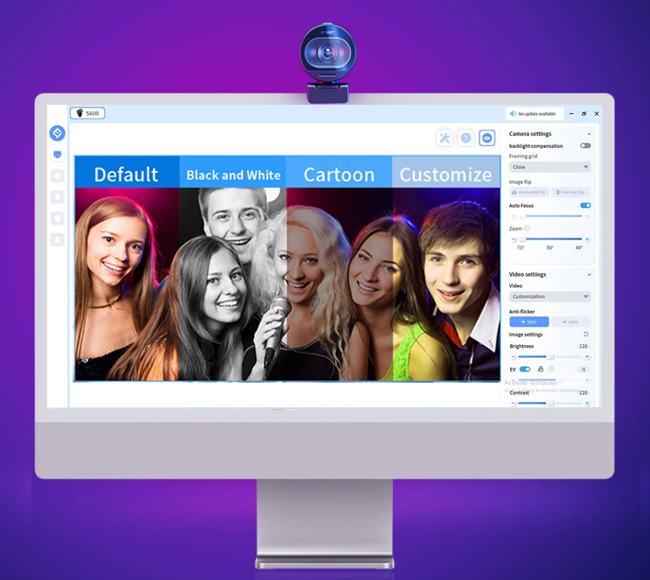 4K Webcam 60FPS – Autofocus Streaming Camera met Microfoon