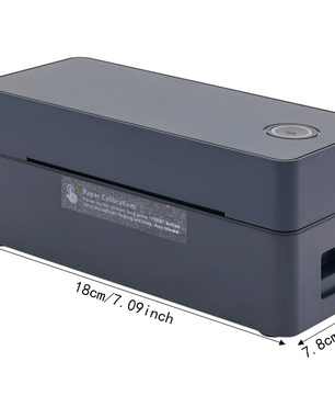 4x6 Label Printer – Draadloze Thermische Printer met Bluetooth en USB voor Verzending