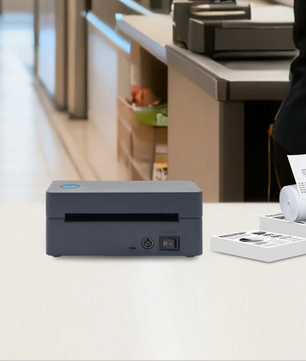 4x6 Label Printer – Draadloze Thermische Printer met Bluetooth en USB voor Verzending