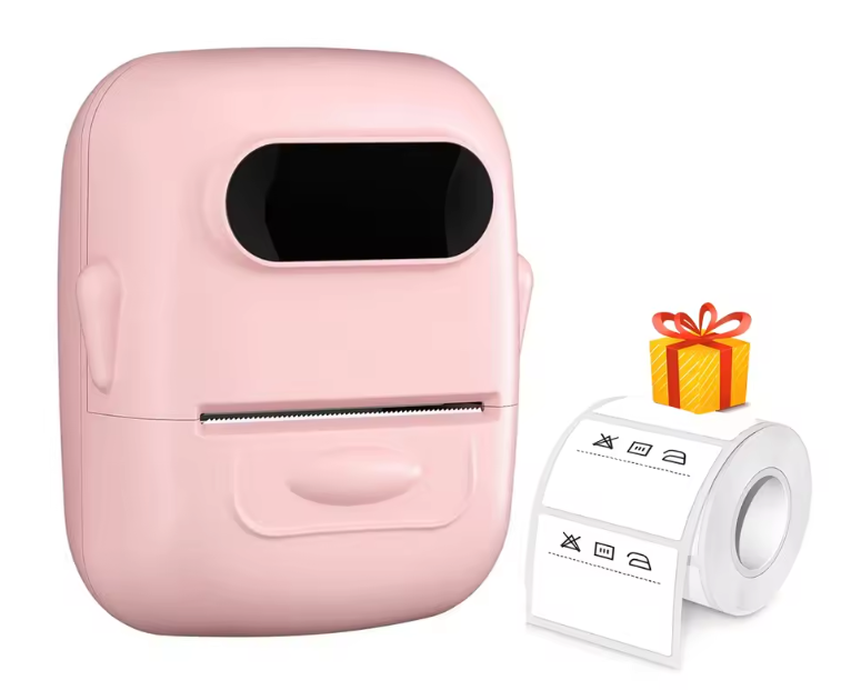 Draagbare Thermische Label Printer – Draadloos Bluetooth Labelapparaat voor Stickers en Prijsetiketten