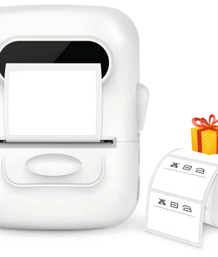 Draagbare Thermische Label Printer – Draadloos Bluetooth Labelapparaat voor Stickers en Prijsetiketten