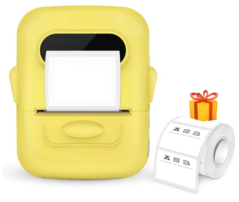Draagbare Thermische Label Printer – Draadloos Bluetooth Labelapparaat voor Stickers en Prijsetiketten
