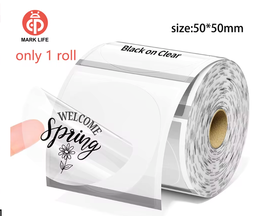 Draagbare Thermische Label Printer – Draadloos Bluetooth Labelapparaat voor Stickers en Prijsetiketten