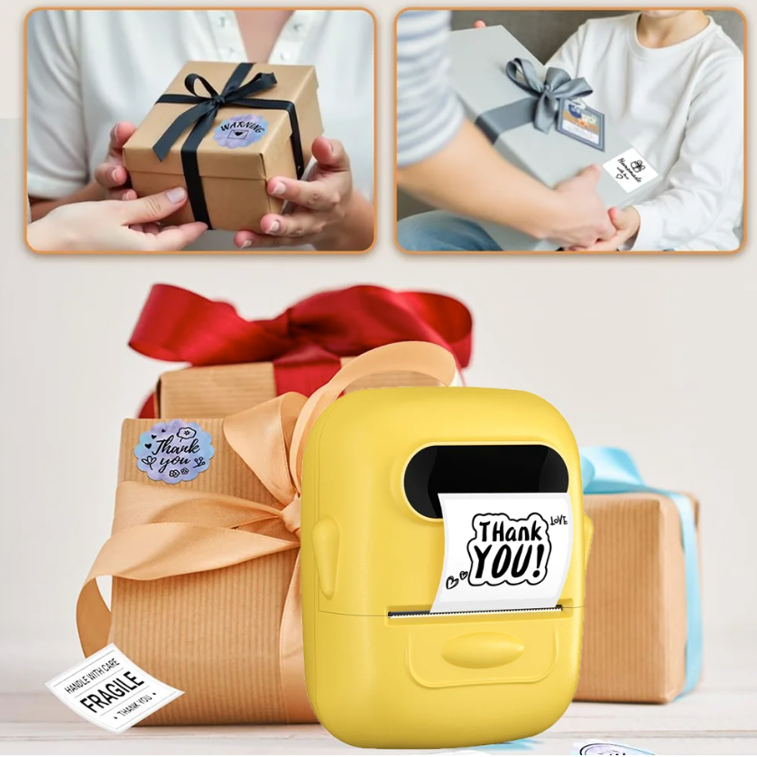Draagbare Thermische Label Printer – Bluetooth Stickerprinter voor Labels en Organisatie