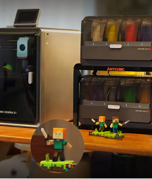 High-Speed 3D Printer – Multi-Color Core XY Printer met Hoge Precisie