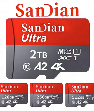 Micro SD Geheugenkaart Class 10 – High Speed Opslag voor Smartphone, Camera en Tablet