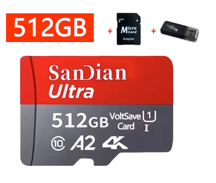 Micro SD Geheugenkaart Class 10 – High Speed Opslag voor Smartphone, Camera en Tablet
