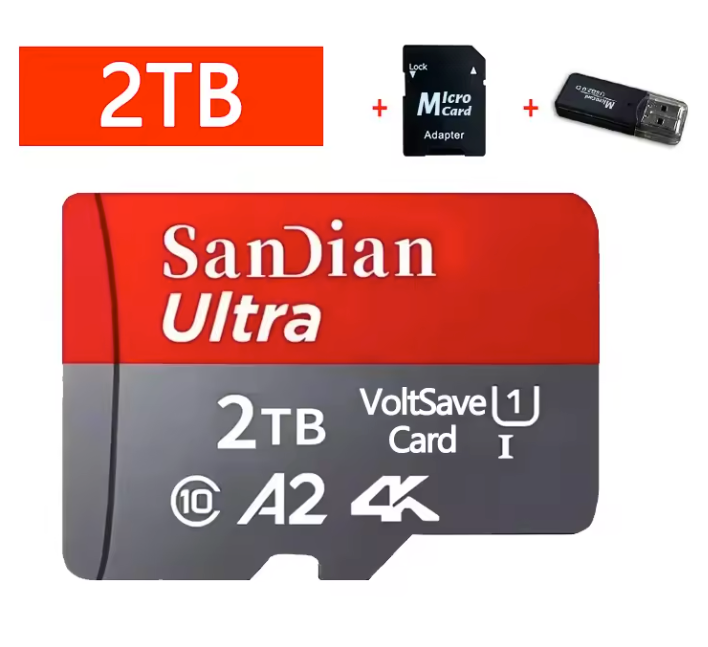 Micro SD Geheugenkaart Class 10 – High Speed Opslag voor Smartphone, Camera en Tablet