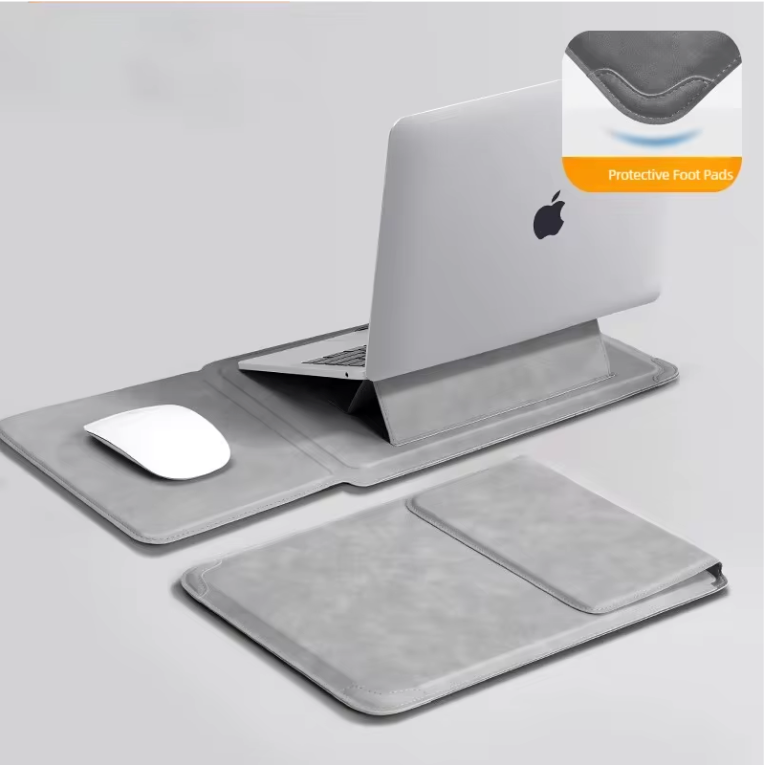 Laptop Sleeve met Standaard – Beschermhoes voor 13 t/m 16 Inch Laptop