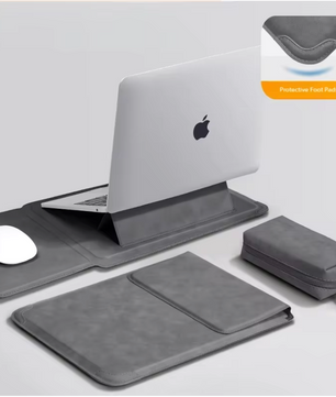 Laptop Sleeve met Standaard – Beschermhoes voor 13 t/m 16 Inch Laptop