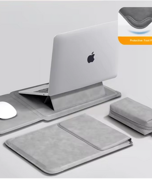 Laptop Sleeve met Standaard – Beschermhoes voor 13 t/m 16 Inch Laptop