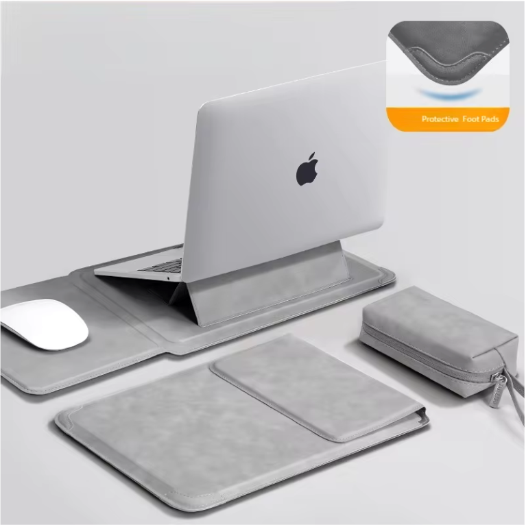 Laptop Sleeve met Standaard – Beschermhoes voor 13 t/m 16 Inch Laptop