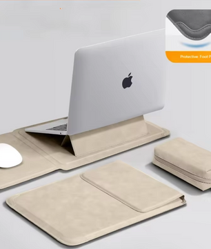 Laptop Sleeve met Standaard – Beschermhoes voor 13 t/m 16 Inch Laptop