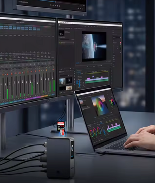 13-in-1 USB-C Docking Station – 8K Hub met Multi-Monitor, Ethernet en Snellaadfunctie