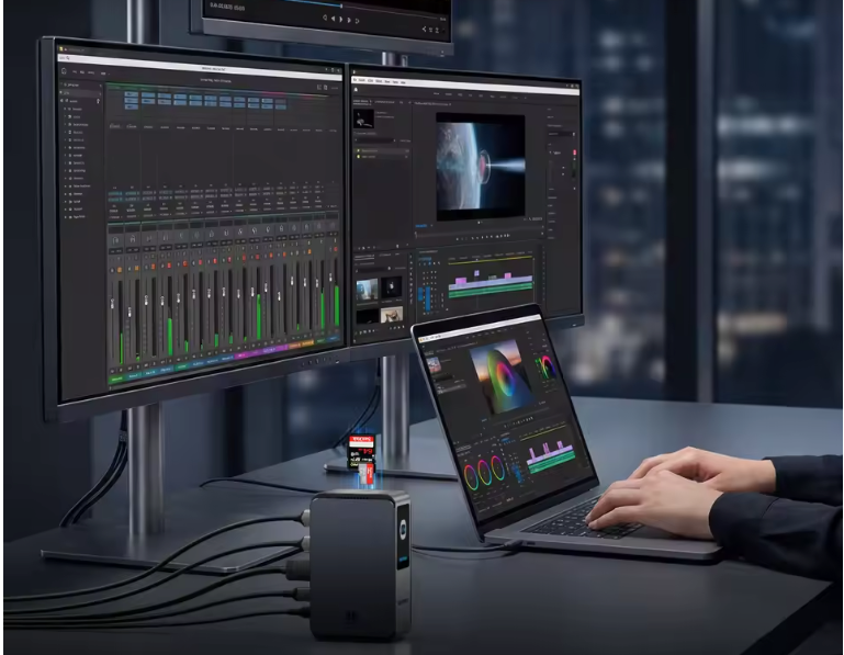 13-in-1 USB-C Docking Station – 8K Hub met Multi-Monitor, Ethernet en Snellaadfunctie