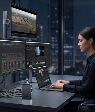 13-in-1 USB-C Docking Station – 8K Hub met Multi-Monitor, Ethernet en Snellaadfunctie