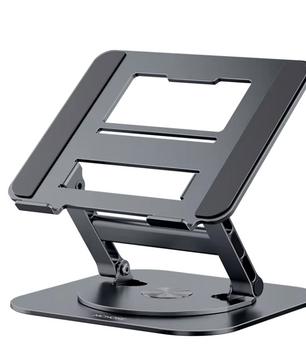 Verstelbare Laptop Standaard 360° – Aluminium Laptop Houder voor Bureau