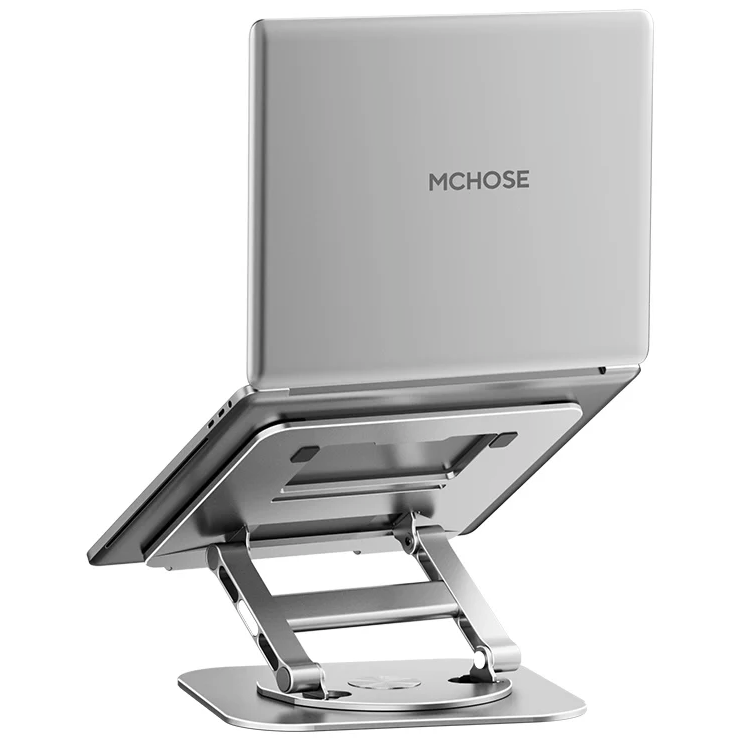 Verstelbare Laptop Standaard 360° – Aluminium Laptop Houder voor Bureau