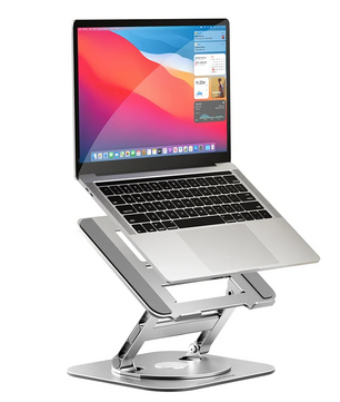 Verstelbare Laptop Standaard 360° – Aluminium Laptop Houder voor Bureau