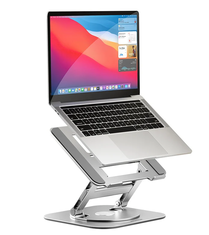Verstelbare Laptop Standaard 360° – Aluminium Laptop Houder voor Bureau