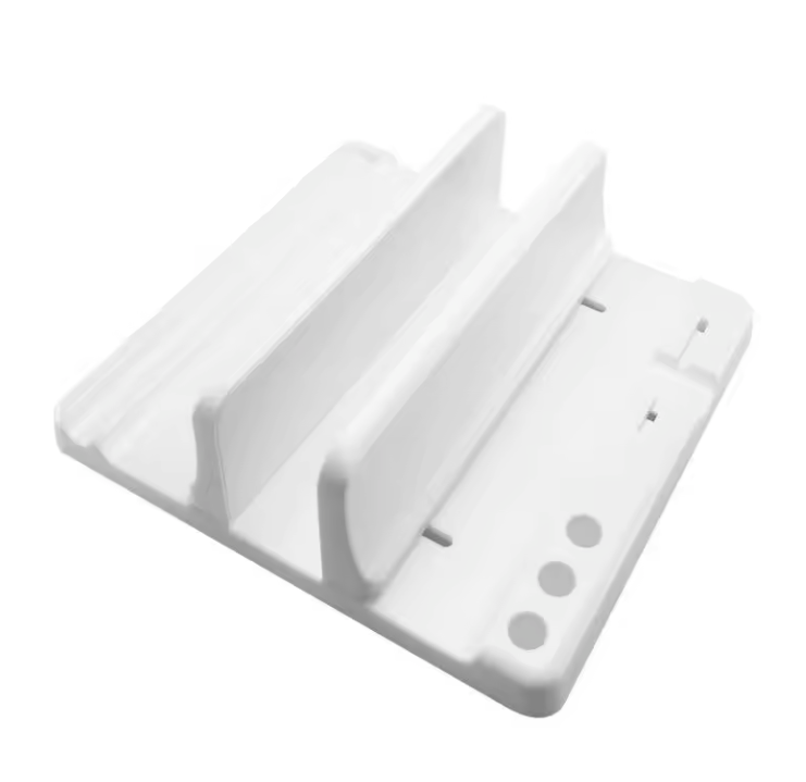 Verticale Laptop Standaard – Bureau Organizer met Verstelbare Sleuven