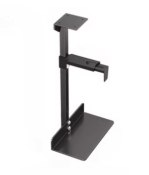 PC Behuizing Houder Onder Bureau – Verstelbare CPU Standaard voor Wand of Bureau Montage