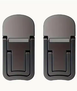 Mini Laptop Standaard Set (2 Stuks) – Opvouwbare Verhogers met Verstelbare Hoeken