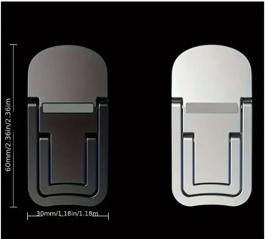 Mini Laptop Standaard Set (2 Stuks) – Opvouwbare Verhogers met Verstelbare Hoeken