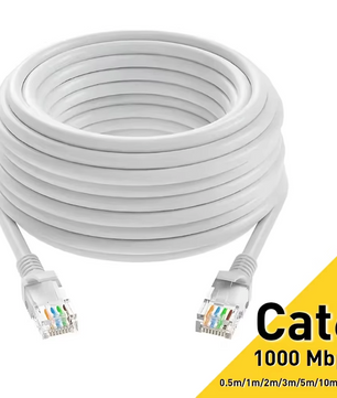 CAT6 Ethernet Kabel – Snelle LAN Netwerkkabel RJ45 tot 1000Mbps