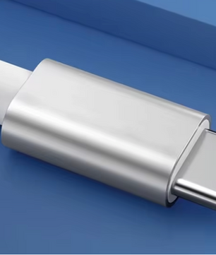 USB-C naar Magneet Oplaadkabel T-Tip – Snelle Laptop Oplader met Gevlochten Kabel