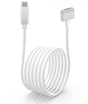USB-C naar Magneet Oplaadkabel T-Tip – Snelle Laptop Oplader met Gevlochten Kabel