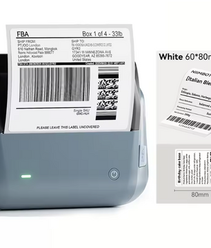 Thermische Label Printer – Draadloze Stickerprinter 20-110 mm voor Zakelijk Gebruik