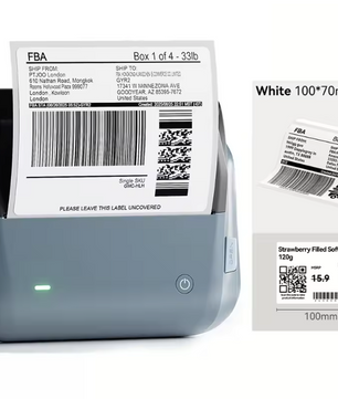 Thermische Label Printer – Draadloze Stickerprinter 20-110 mm voor Zakelijk Gebruik