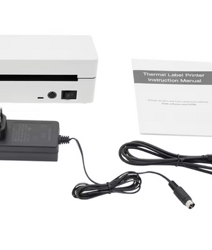 4x6 Label Printer – Draadloze Thermische Printer met Bluetooth en USB voor Verzending