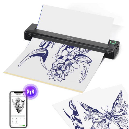 Thermische Tattoo Stencil Printer – Draadloze Transfer Printer voor Tattoos